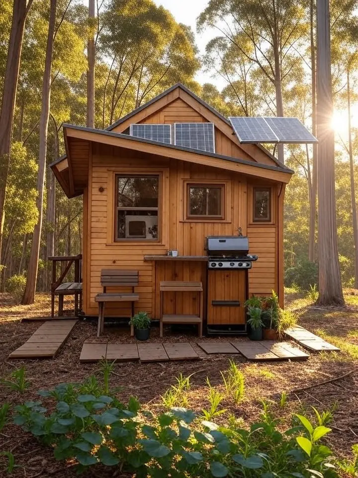 Desert eco tiny home