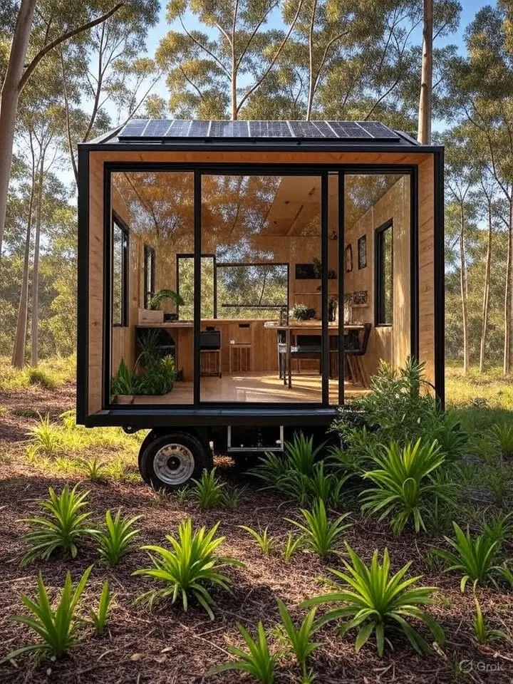 Outback minimalist tiny home