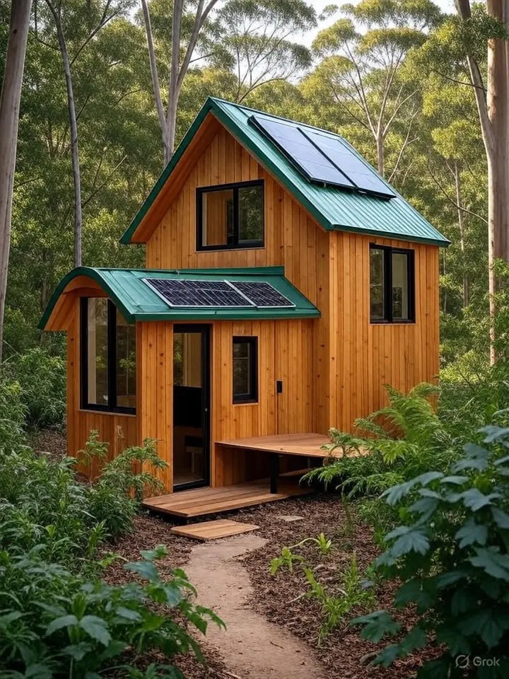 Rainforest tiny home